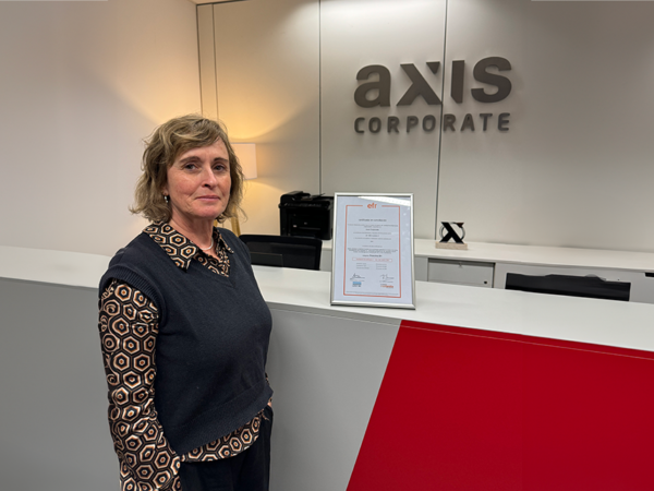 Axis Corporate aumenta su reconocimiento efr con la categoría Proactiva B+
